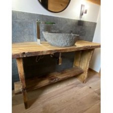 Mobile bagno in legno massello