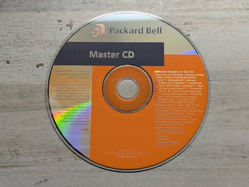 Packard bell master - master, cd