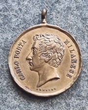 MEDAGLIA REGNO CARLO PORTA