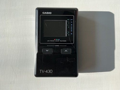 Casio 430 portatile con - tv-430,