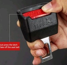 Estensione Adattatore Prolunga Clip per la Cintura Di Sicurezza, Universale 1 Pz