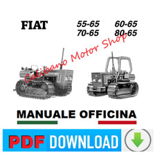 FIAT 55-65 Fiatagri Manuale officina Istruzioni riparazione assistenza trattore