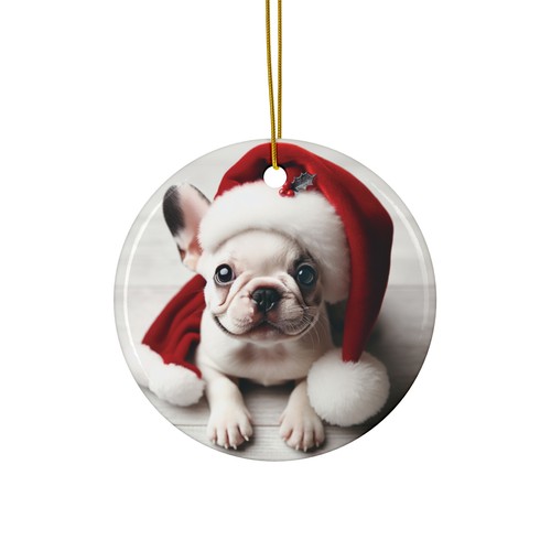 Bulldog francese ornamento - , in