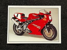 VIGNETTE STICKER PANINI SUPER MOTO 1993 DUCATI 900 SL SUPERLIGHT # 69 MINT