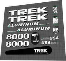 8000 DECALCOMANIE Trek