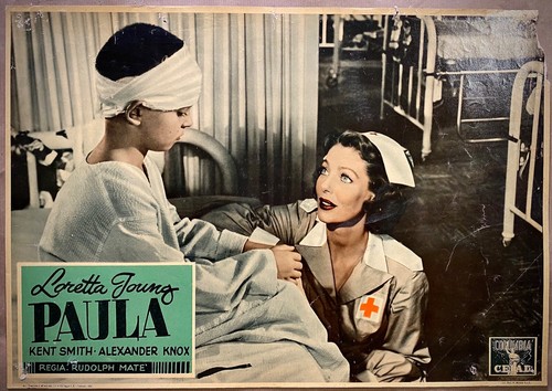 Paula lobby card originale - card,