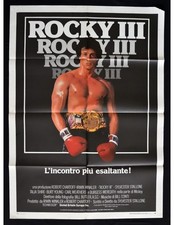 manifesto ROCKY III 3 Sylvester Stallone Talia Shire Pugile Boxer A414