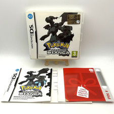 Custodia Pokemon Bianco COMPLETO MANUALI Nintendo DS ORIGINALE BOX Bianca