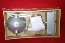 LAMPADA DA TAVOLO SCRIVANIA VINTAGE  TELESCOPICA IKEA MAGIKER 17796 ARGENTO