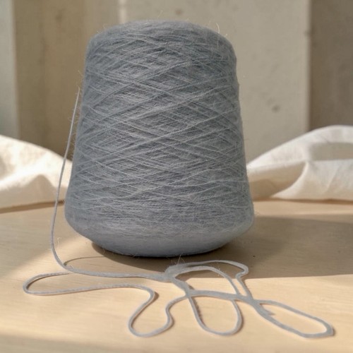 Filato mohair grigio - filato,
