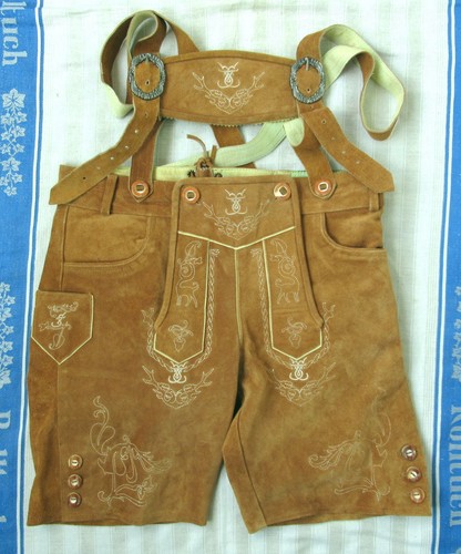 Pantaloni ginocchio marroni - pantaloni,