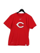 Nike T-Shirt Uomo L Rossa
