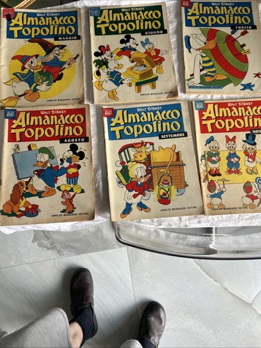 Almanacco topolino 1957 maggio - almanacco,