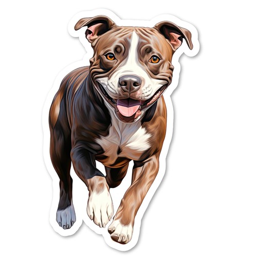 Adesivo vinile per - in, cani