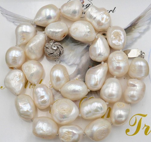 Collana perle barocche - collana,