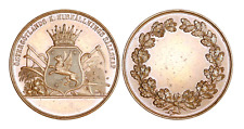 O955, Svezia, c1900 medaglia bronzo, agricoltura, apicoltura, alveare