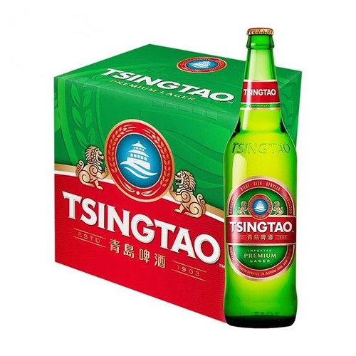 Bottigli birra tsingtao - birra,