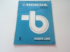 HONDA Z50A Z50AK2 LISTA