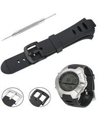 Cinturini per orologio compatibili con Suunto Observer SR X6HRM cinturino in silicone/nero