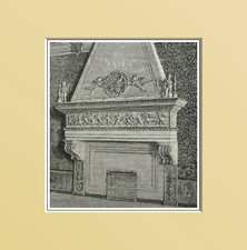 URBINO.PALAZZO DUCALE - IL CAMINO. Passepartout 1891