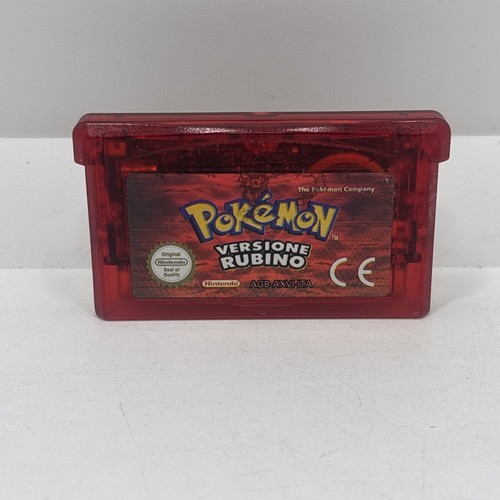 Gioco pokemon rubino - pokemon, nintendo