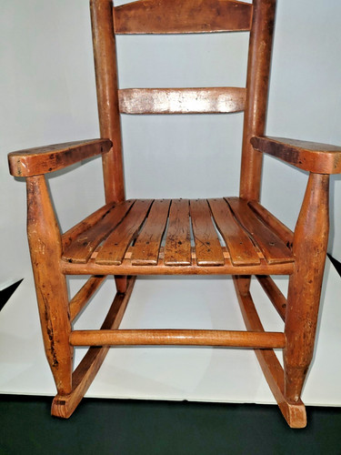 Sedia dondolo vintage in - sedia,