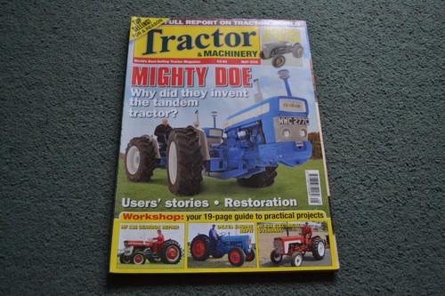 Tractor machinery magazine - &,