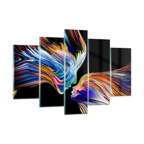 Quadro vetro 150x100cm - su,