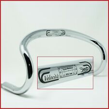 NOS DEDA VELOCITÀ VELOCITA 31.7 MANUBRIO BARRE BINARIO ACCIAIO VINTAGE OLD OVERSIZE