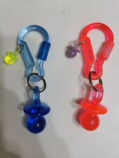 Portachiavi Ciucci Anni 90 - Moschettone - Plastica - Vintage