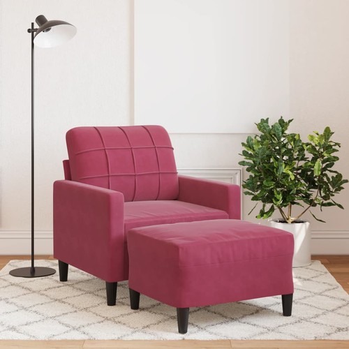 Poltrona con poggiapiedi - poltrona,