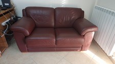 Divano 2 Posti in Vera Pelle