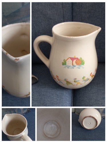 Vintage mulino bianco caraffa - bianco,
