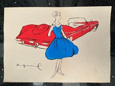 Andy Warhol Drawing on paper