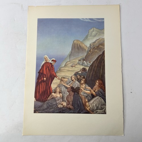 Stampa amos nattini purgatorio - stampa,