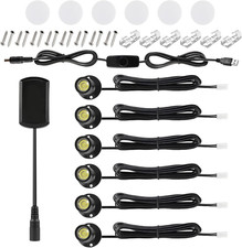 6PCS Mini Faretti a Spot, USB