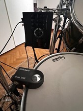 batteria acustica tramutata in elettronica Rolando td 17