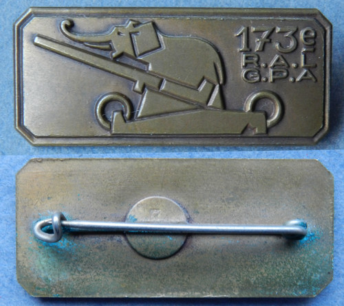 173 régiment artillerie - rÉgiment, d’artillerie