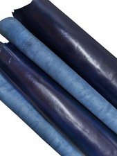 Vera Pelle di Capretto Blu