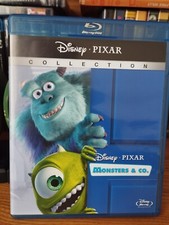 Monsters & co bluray due dischi+ dvd monsters & co disney pixar