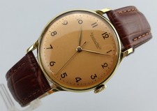 IWC Carica Manuale Vintage - Oro 14 K - Cal. 89 - Quadrante in rame - 1948