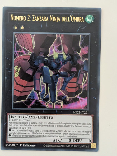 Numero 2 zanzara - yu-gi-oh!,