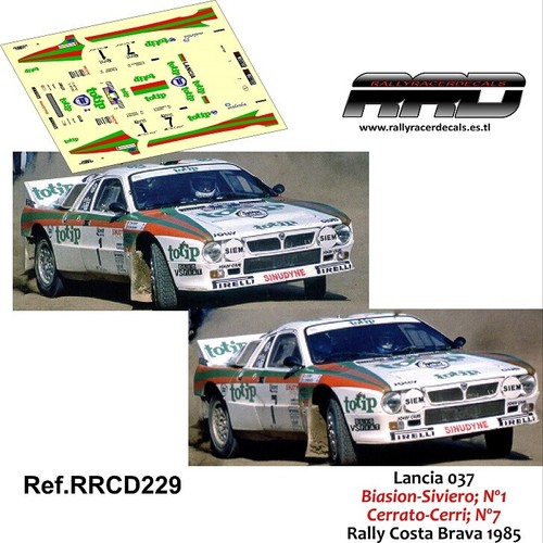 Decal calca lancia 037 - lancia,
