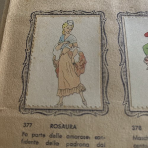 Figurina 377 maschere - maschere, e