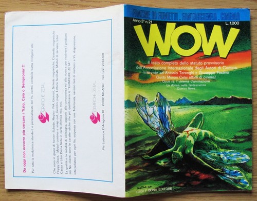 Wow fanzine di - wow, fumetti