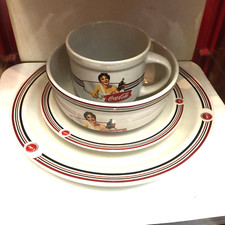 COCA COLA SET 4 PZ  1  PIATTO