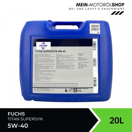 Olio motore fuchs titan - olio,