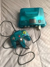 Nintendo 64 Clear Blue Ice