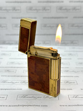 S.T.Dupont Linea 2 "Gatsby", gold, lacca di cina radica