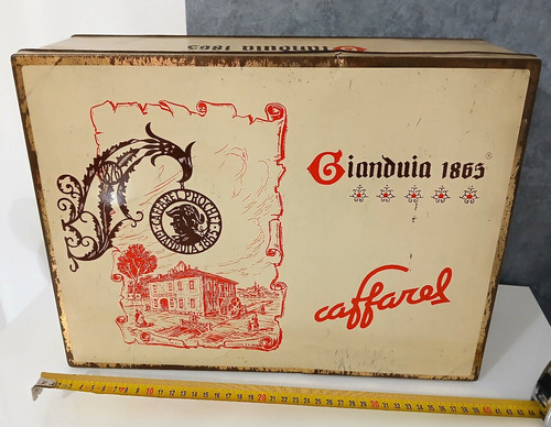 Scatola latta vintage - scatola,